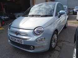 Green Used 2024 Fiat 500 Hatchback | £4,795