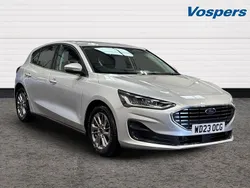 Silver Used 2023 Ford Focus Titanium Hatchback | £17,400 (Fair price)