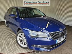 Blue Used 2016 Skoda Superb SE L Executive Hatchback | £6,500 (A bit pricey)