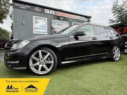 Black Used 2014 Mercedes C220 Sport Edition Estate | £6,695 (Super price)