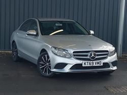 Silver Used 2020 Mercedes C200 SE Sedan | £16,498 (Good price)