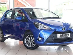 Blue Used 2020 Toyota Yaris Hatchback | £11,280 (Good price)
