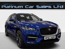 Blue Used 2017 Jaguar F-Pace R-Sport SUV | £17,995 (Expensive)