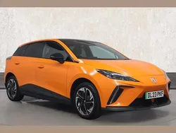 Orange Used 2023 MG MG4 EV Trophy Hatchback | £16,991 (Good price)
