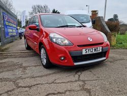 Red Used 2012 Renault Clio IV Expression+ Hatchback | £2,995 (A bit pricey)