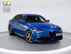 Blue Used 2021 Alfa Romeo Giulia Veloce Sedan | £26,199 (A bit pricey)