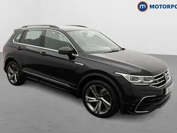 Black Used 2023 VW Tiguan R-line Edition SUV | £24,849 (Fair price)