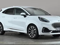White Used 2022 Ford Puma Gen-E ST-Line Hatchback | £13,277