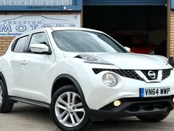 White Used 2014 Nissan Juke Acenta Premium SUV | £4,695 (Fair price)