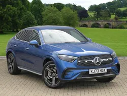 Blue Used 2024 Mercedes GLC300 AMG Line Premium Coupe | £50,499