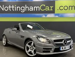 Silver Used 2014 Mercedes SLK200 AMG Cabriolet | £9,995 (Fair price)