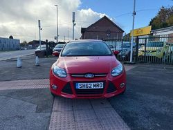 Red Used 2013 Ford Focus Zetec Hatchback | £3,390 (Good price)