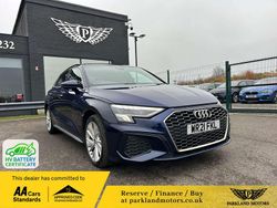 Blue Used 2021 Audi A3 e-tron S-Line Hatchback | £13,695 (Fair price)