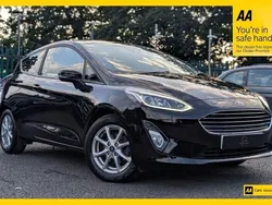 Black Used 2018 Ford Fiesta Zetec Hatchback | £9,998 (Good price)