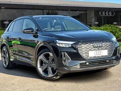 Black New 2025 Audi Q4 e-tron Black Edition SUV | £38,790 (Fair price)