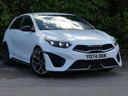 White Used 2025 Kia Ceed GT GT-Line Hatchback | £20,926