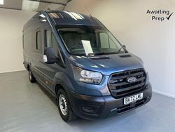 Blue Used 2022 Ford Transit S Van | £29,950