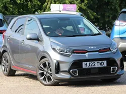 Grey Used 2022 Kia Picanto GT-Line Hatchback | £13,980 (Fair price)