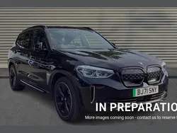 Carbon black Used 2021 BMW iX3 Comfort Edition SUV | £27,432 (Fair price)