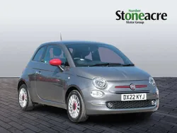 Grey Used 2022 Fiat 500 Red Hatchback | £10,497 (Fair price)