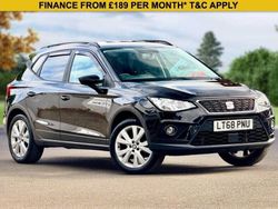Black Used 2018 Seat Arona SE Technology SUV | £9,500 (A bit pricey)