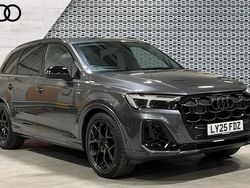Grey Used 2025 Audi Q7 Black Edition SUV | £59,491 (Expensive)