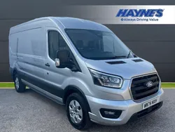 Silver Used 2024 Ford Transit Limited Van | £31,995 (Expensive)