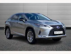 Sonic titanium Used 2022 Lexus RX450h SUV | £37,395 (Fair price)