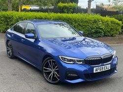 Blue Used 2019 BMW 330 M Sport Sedan | £18,495 (Fair price)