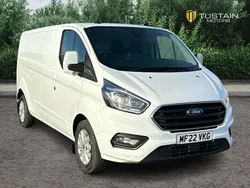 White Used 2022 Ford Transit Custom Limited Van | £14,999 (Super price)