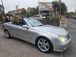 Silver Used 2004 Mercedes CLK320 Avantgarde Cabriolet | £1,995 (Fair price)