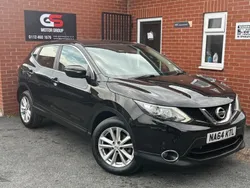 Black Used 2014 Nissan Qashqai Acenta SUV | £4,490 (Fair price)