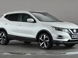 White Used 2020 Nissan Qashqai Tekna SUV | £13,198 (Fair price)