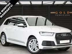 White Used 2018 Audi Q7 S-Line SUV | £24,995 (Super price)