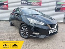 Black Used 2018 Nissan Micra Acenta Hatchback | £7,450 (Fair price)