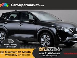 Black Used 2022 Nissan Qashqai Acenta Premium SUV | £14,697 (Good price)