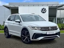 White Used 2022 VW Tiguan R-line SUV | £28,992 (Fair price)