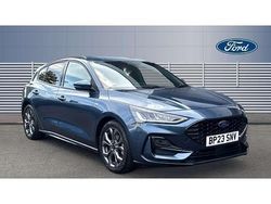 Blue Used 2023 Ford Focus ST-Line Hatchback | £17,117 (Fair price)