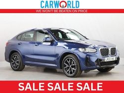 Blue Used 2022 BMW X4 M Sport SUV | £34,000