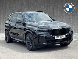 Black Used 2023 BMW X5 M Sport SUV | £61,999 (Fair price)