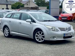 Silver Used 2010 Toyota Avensis Estate | £3,999 (Fair price)