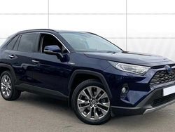 Blue Used 2022 Toyota RAV4 Hybrid SUV | £26,032 (Fair price)