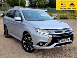 Silver Used 2017 Mitsubishi Outlander P-HEV SUV | £11,488 (Fair price)