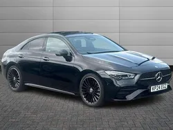 Black Used 2024 Mercedes CLA200 AMG Line Premium Plus Sedan | £30,995 (Fair price)