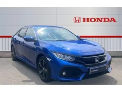 Blue Used 2018 Honda Civic SR Hatchback | £10,954 (Fair price)