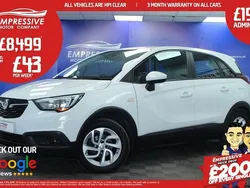White Used 2019 Vauxhall Crossland X SUV | £8,499 (Fair price)