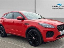 Red Used 2020 Jaguar E-Pace Chequered Flag SUV | £15,150 (Super price)