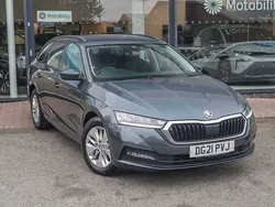 Quartz grey metallic Used 2021 Skoda Octavia SE First Edition Estate | £11,161 (Good price)