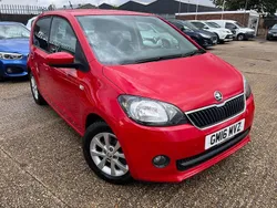 Red Used 2016 Skoda Citigo SE L Hatchback | £6,161 (Fair price)