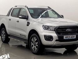 Moondust silver (metallic paint) Used 2021 Ford Ranger Wildtrack Pickup | £16,990 (Super price)